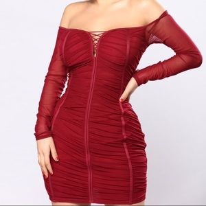 Laura mesh dress size small